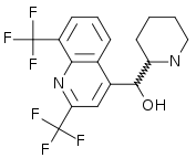 Mefloquine structure